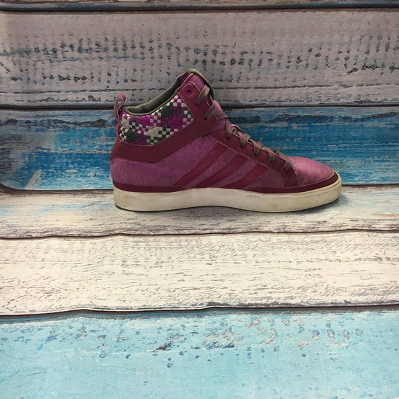 2012 Womens Adidas Q32853 Top Court Size 10 - Picture 10 of 12